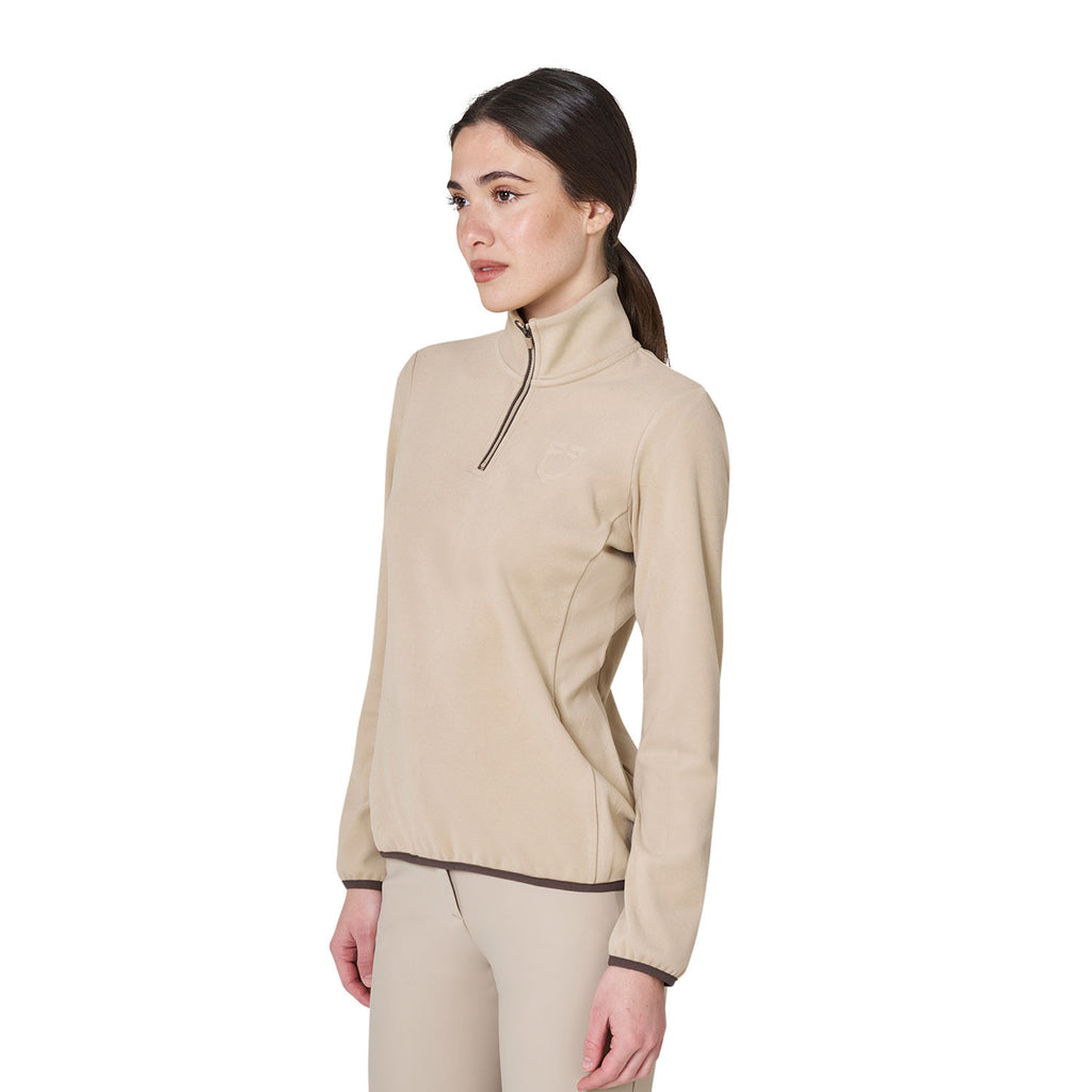 FELPA DONNA EQUESTRO CON ZIP