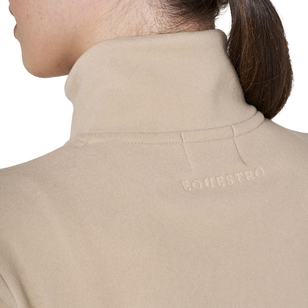 FELPA DONNA EQUESTRO CON ZIP