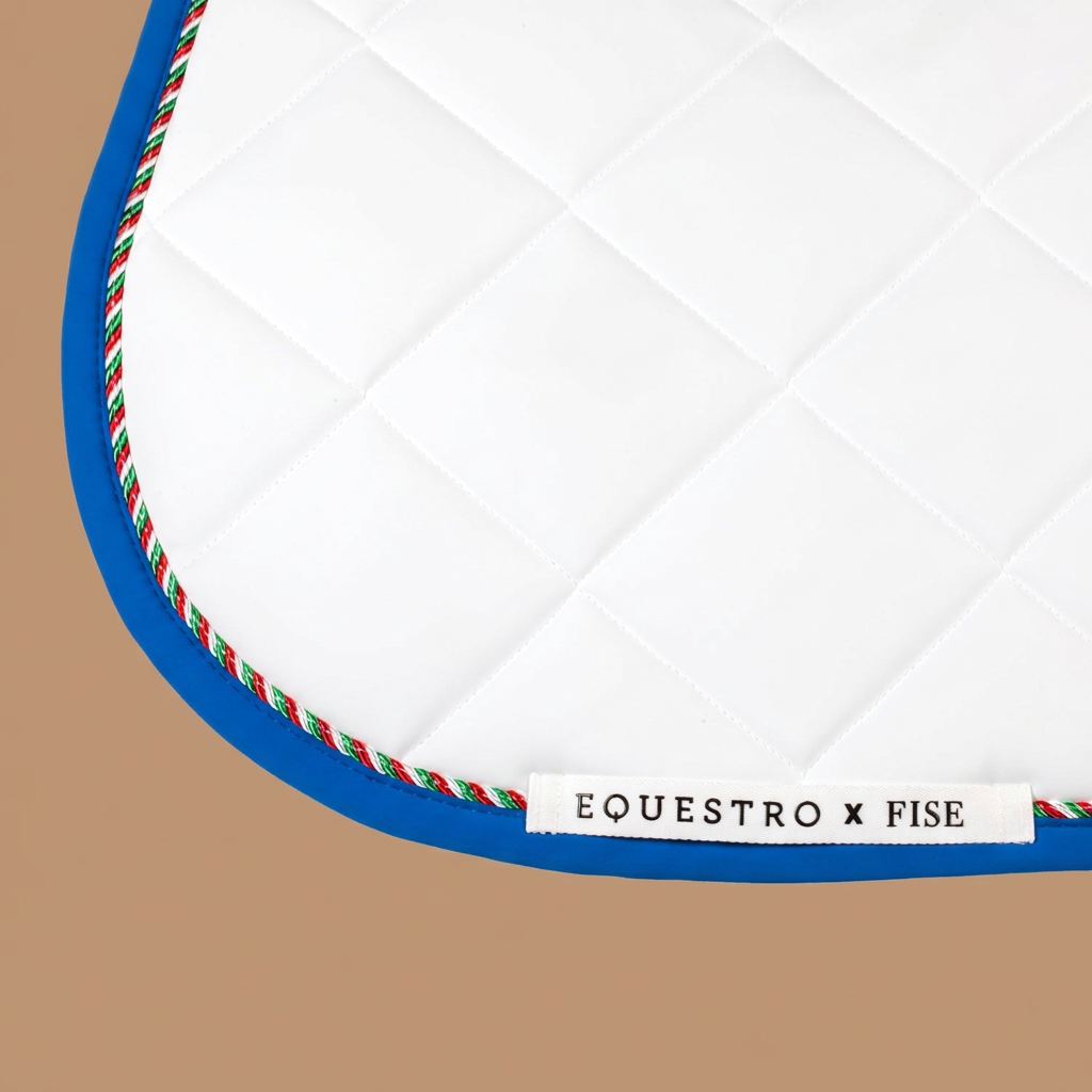 Equestro Sottosella da Salto X FISE Trapuntatura a Rombi LFETH09012