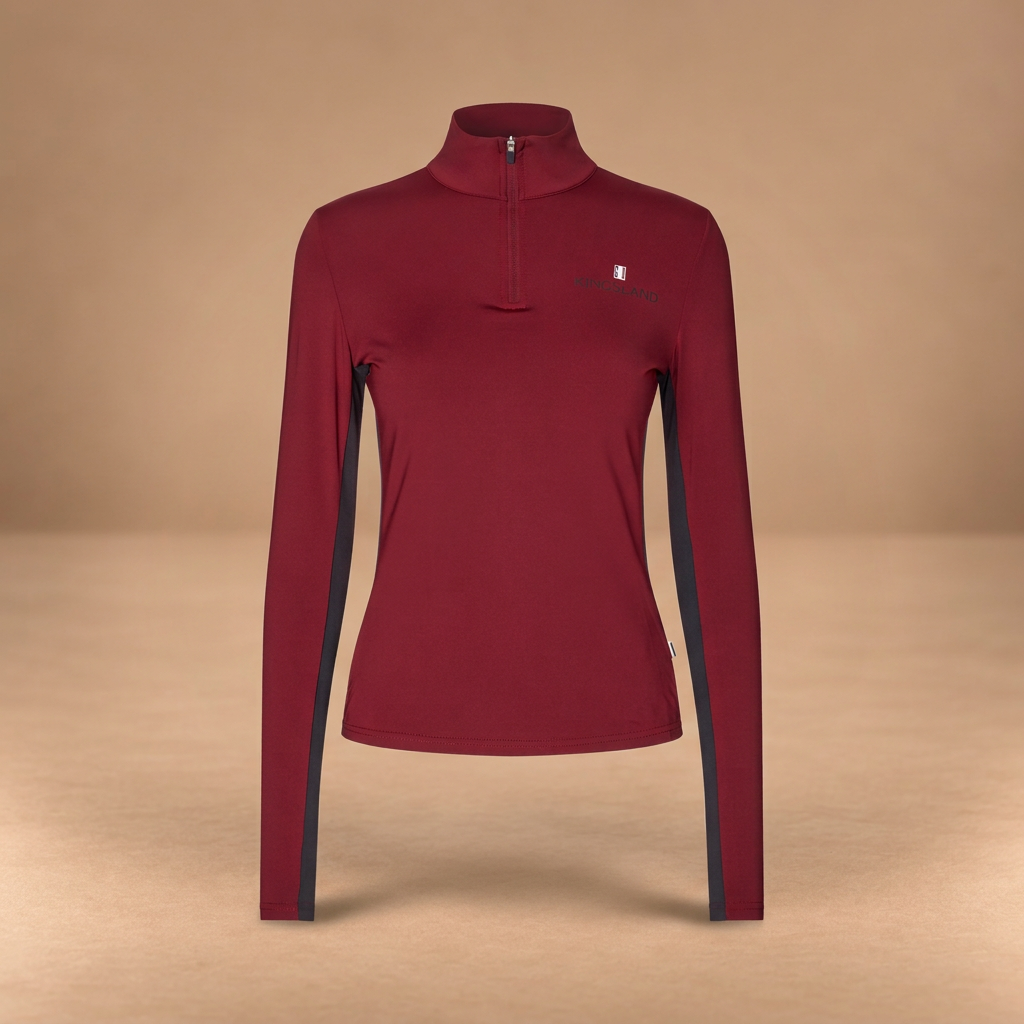 MAGLIA DA ALLENAMENTO DONNA KINGSLAND CLASSIC A MANICHE LUNGHE
