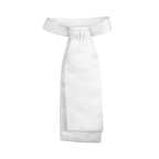 PLASTRON DA CONCORSO KLNEROLI STOCK WHITE | EQUESTRO
