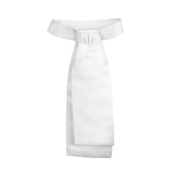 PLASTRON DA CONCORSO KLNEROLI STOCK WHITE | EQUESTRO