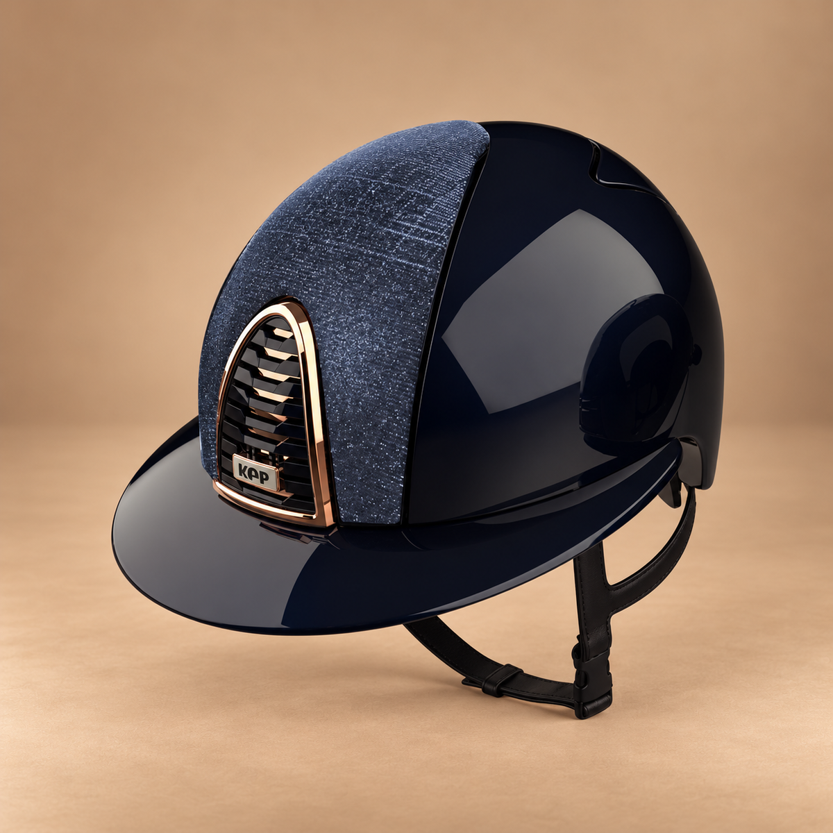 KEP ITALIA CASCO CROMO 2.0 POLISH BLU LUMINOR BLUE