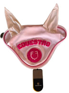 EQUESTRO CUFFIETTA IN TESSUTO SATIN CON LOGO RICAMATO E BORDINO FULL
