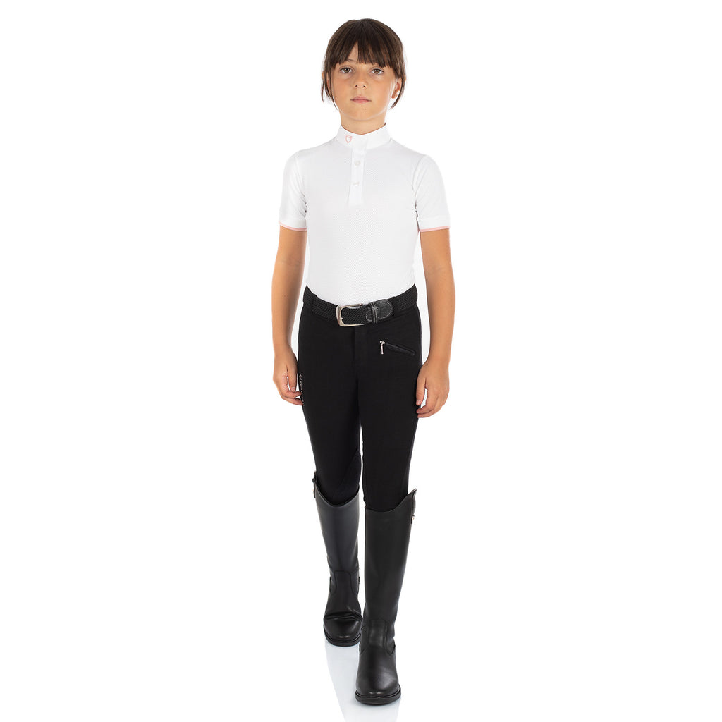 EQUESTRO PANTALONI JUNIOR MODELLO KASUMI IN TESSUTO TECNICO