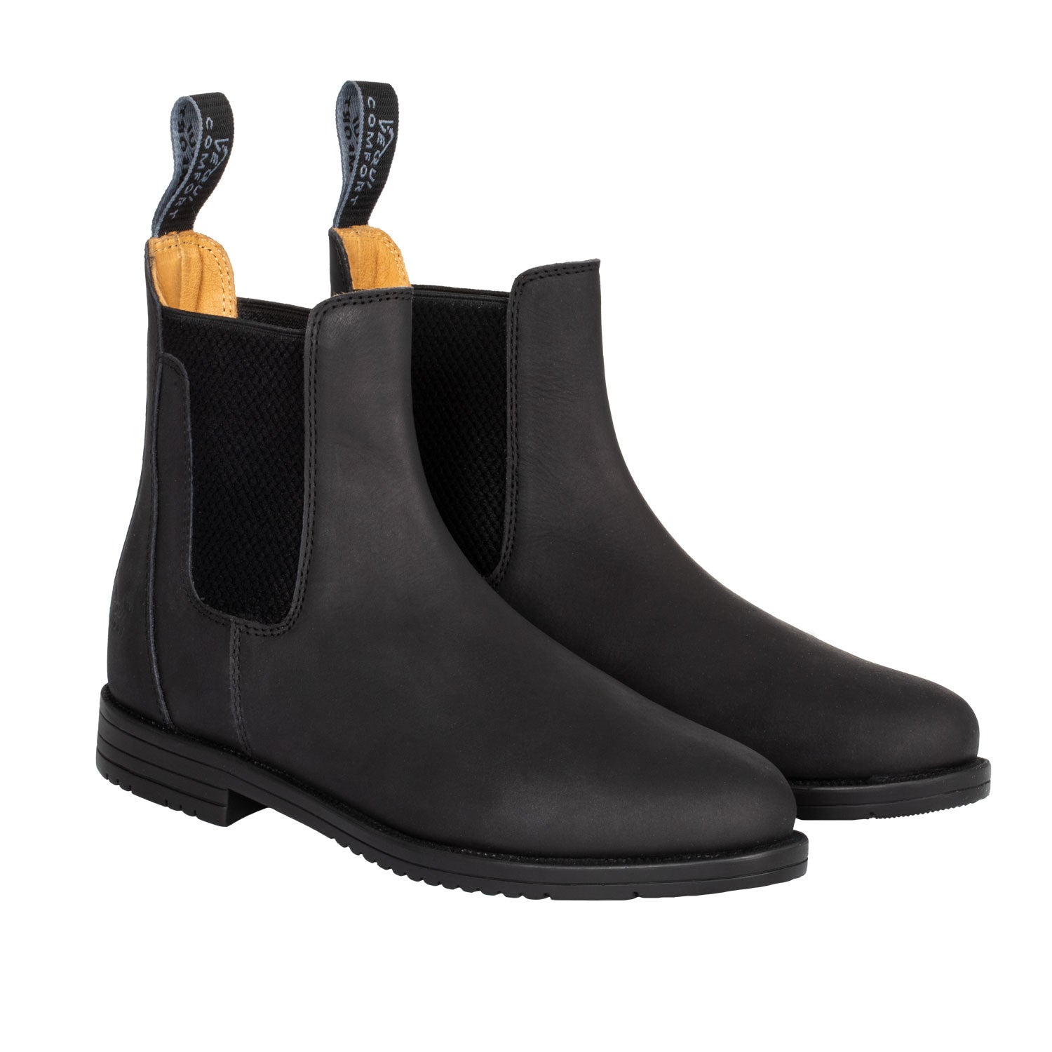 STIVALETTI JODHPUR IN NABUK CON ELASTICO LATERALE | UMBRIA EQUICONFORT