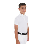 EQUESTRO POLO BAMBINO DA CONCORSO SLIM FIT 4 BOTTONI