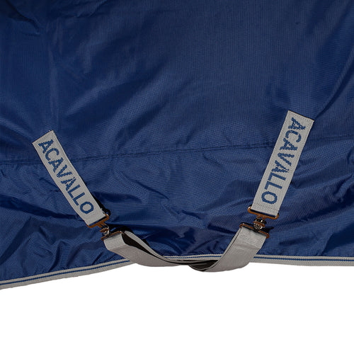 Acavallo Coperta da Paddock Ripstop 840D 400g – Impermeabile Navy