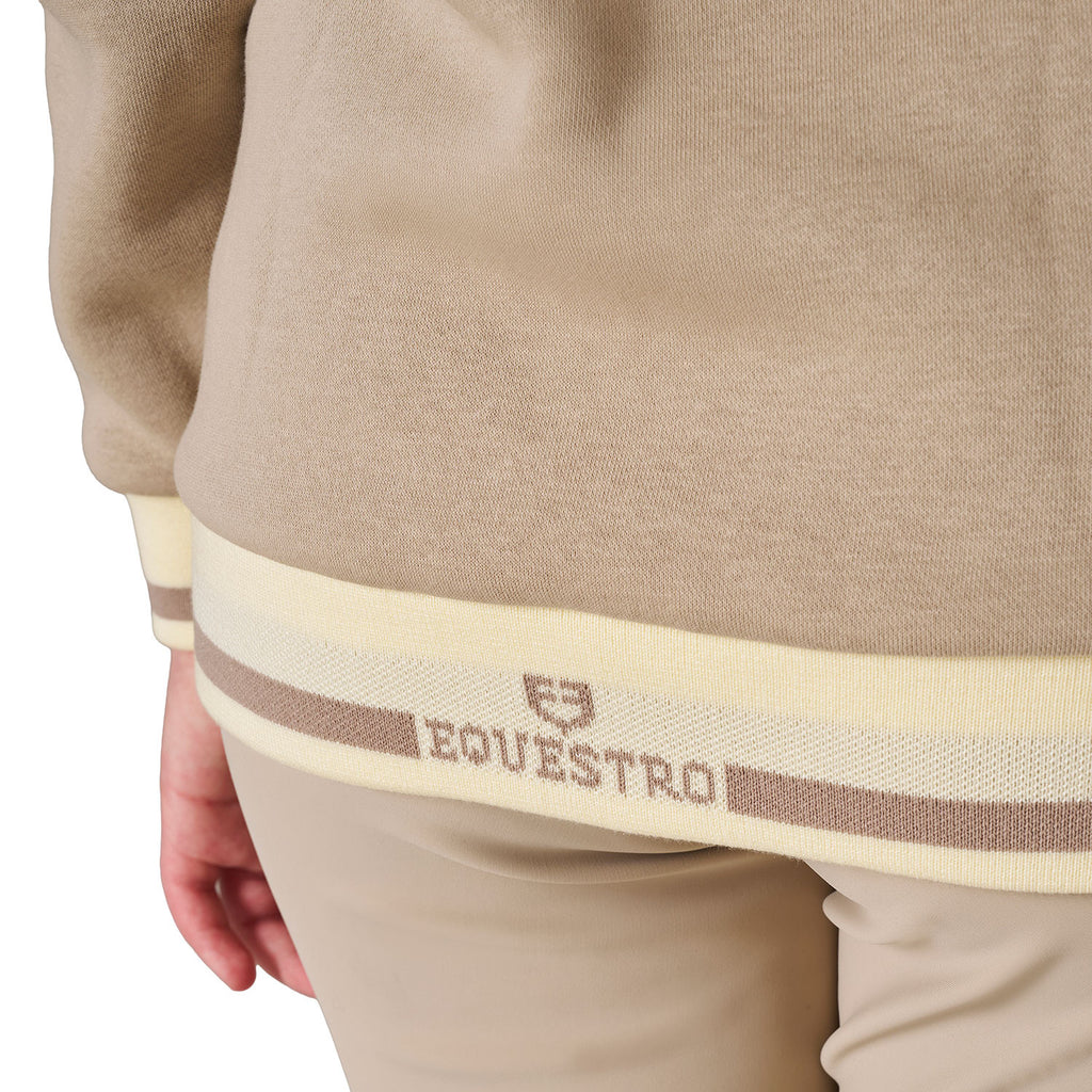 EQUESTRO FELPA UNISEX BAMBINI CON CAPPUCCIO E ZIP FRONTALE