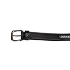 AB00612 EQUESTRO CINTURA IN CUOIO CON CLINCHER ARGENTO