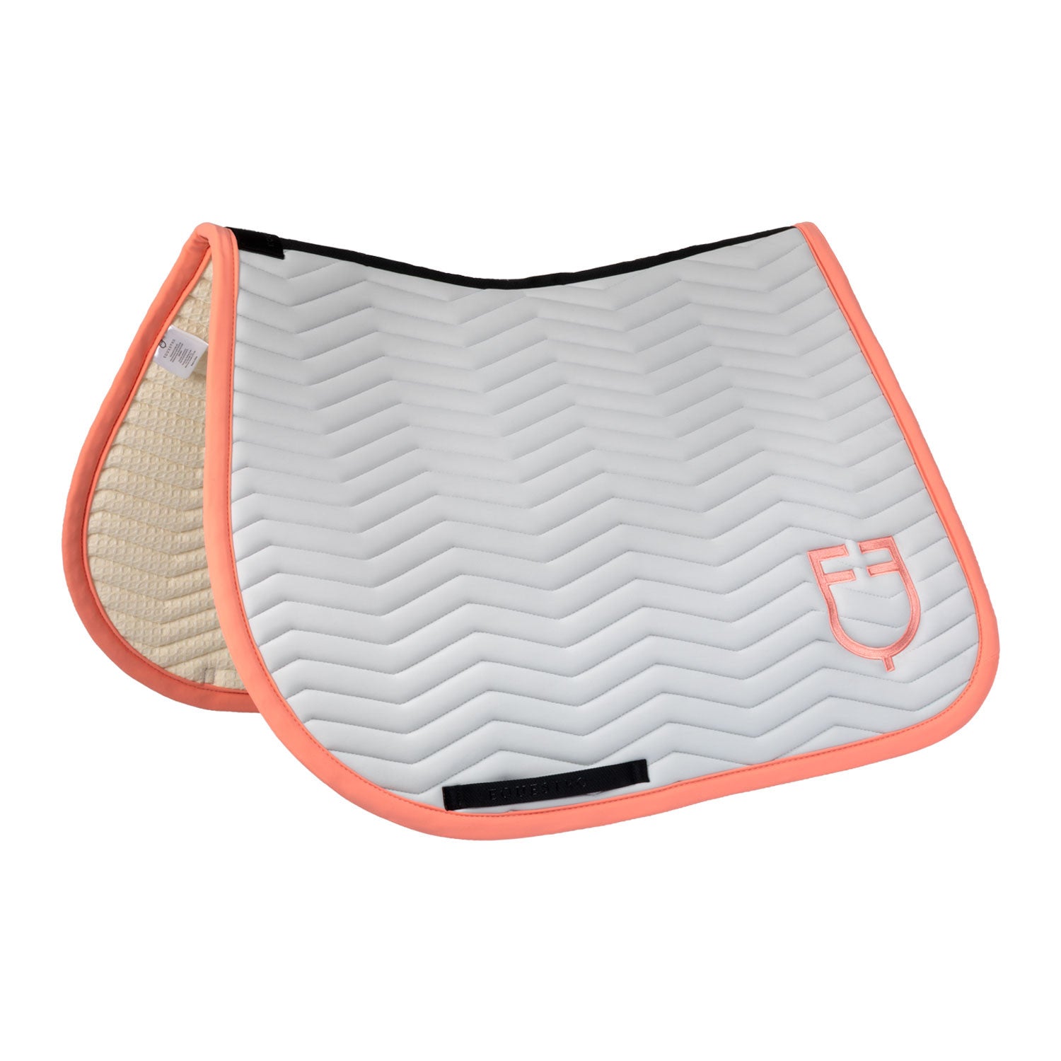 Equestro Sottosella da Salto Wave Quilting in Tessuto Tecnico