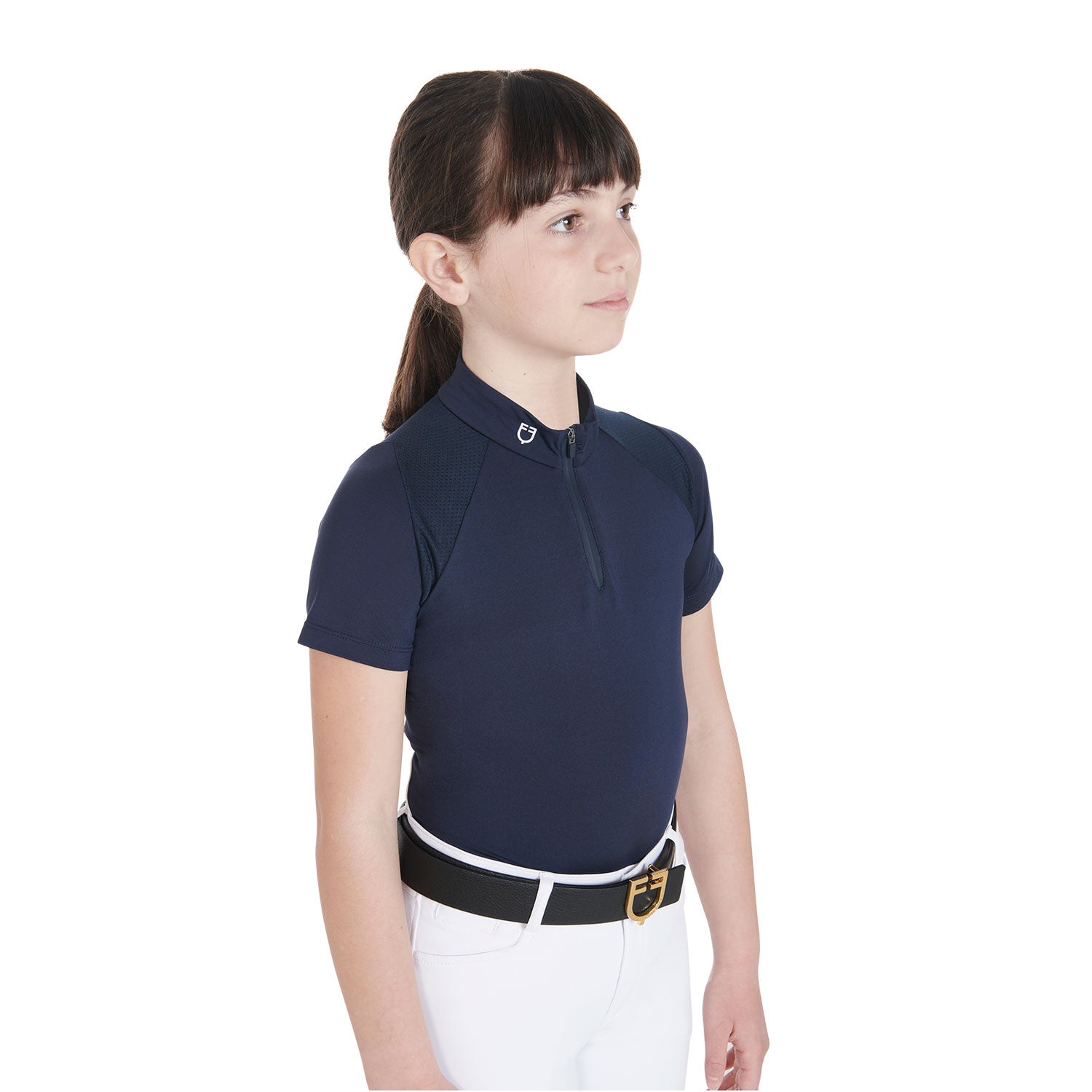 EQUESTRO POLO BAMBINI ALLENAMENTO SLIM FIT TECNICO