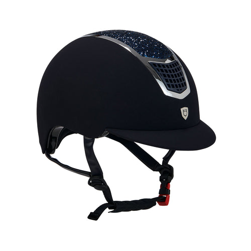 Cap ultra-light in velluto con strass
