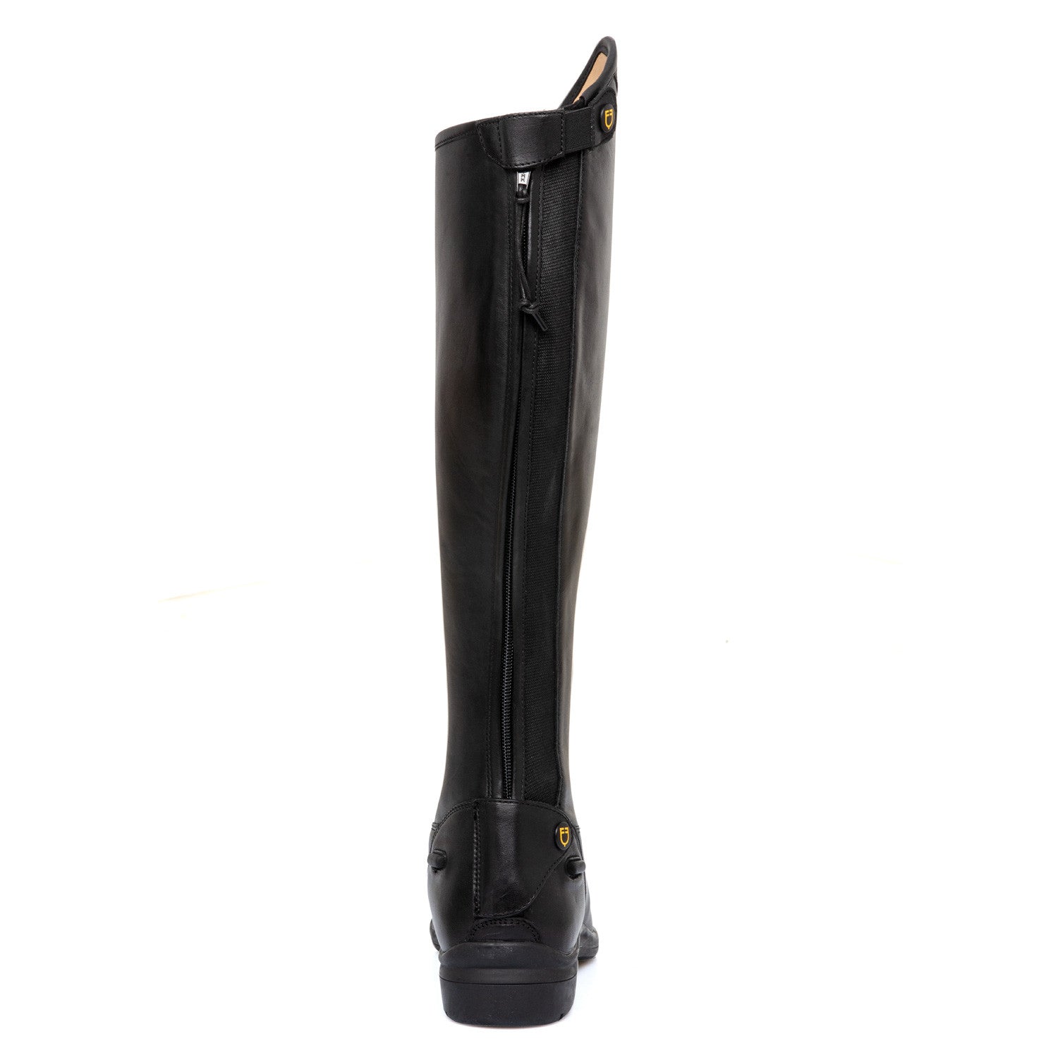 STIVALI UNISEX ACE BLACK CON INSERTO MULTILOGO EQUESTRO