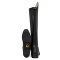 STIVALI UNISEX JUPITER BLACK IN PELLE DI VITELLO CON ZIP POSTERIORE | EQUESTRO