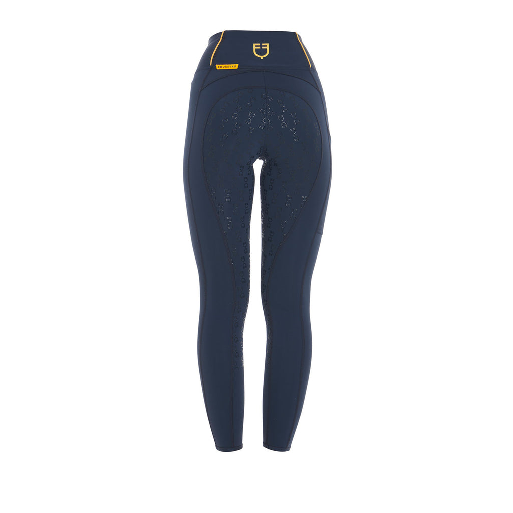 EQUESTRO LEGGINGS DONNA SLIM FIT FULL GRIP