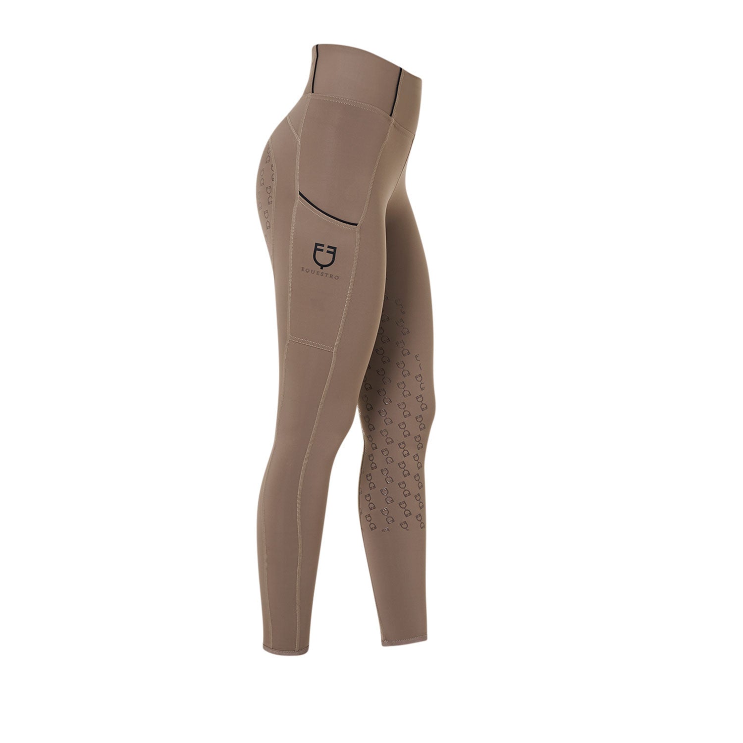 EQUESTRO LEGGINGS DONNA SLIM FIT FULL GRIP