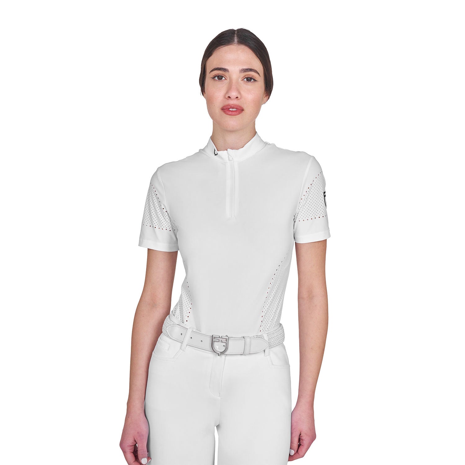 EQUESTRO T-SHIRT DONNA ALLENAMENTO TESSUTO TECNICO CON MICROFORI