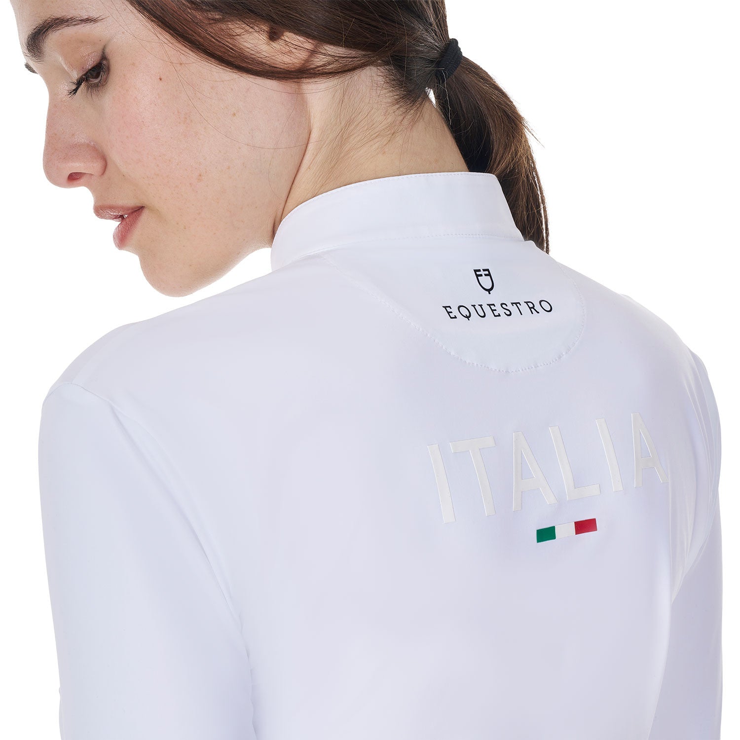 EQUESTRO X FISE POLO DONNA DA CONCORSO MANICA LUNGA