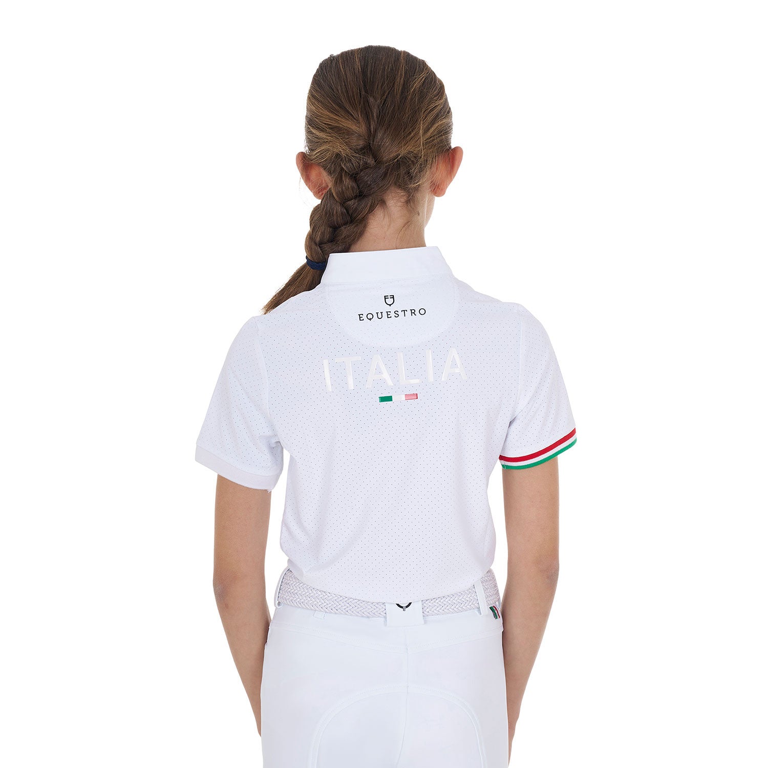 EQUESTRO X FISE POLO BAMBINA DA CONCORSO CON ZIP