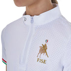 EQUESTRO X FISE POLO BAMBINA DA CONCORSO CON ZIP
