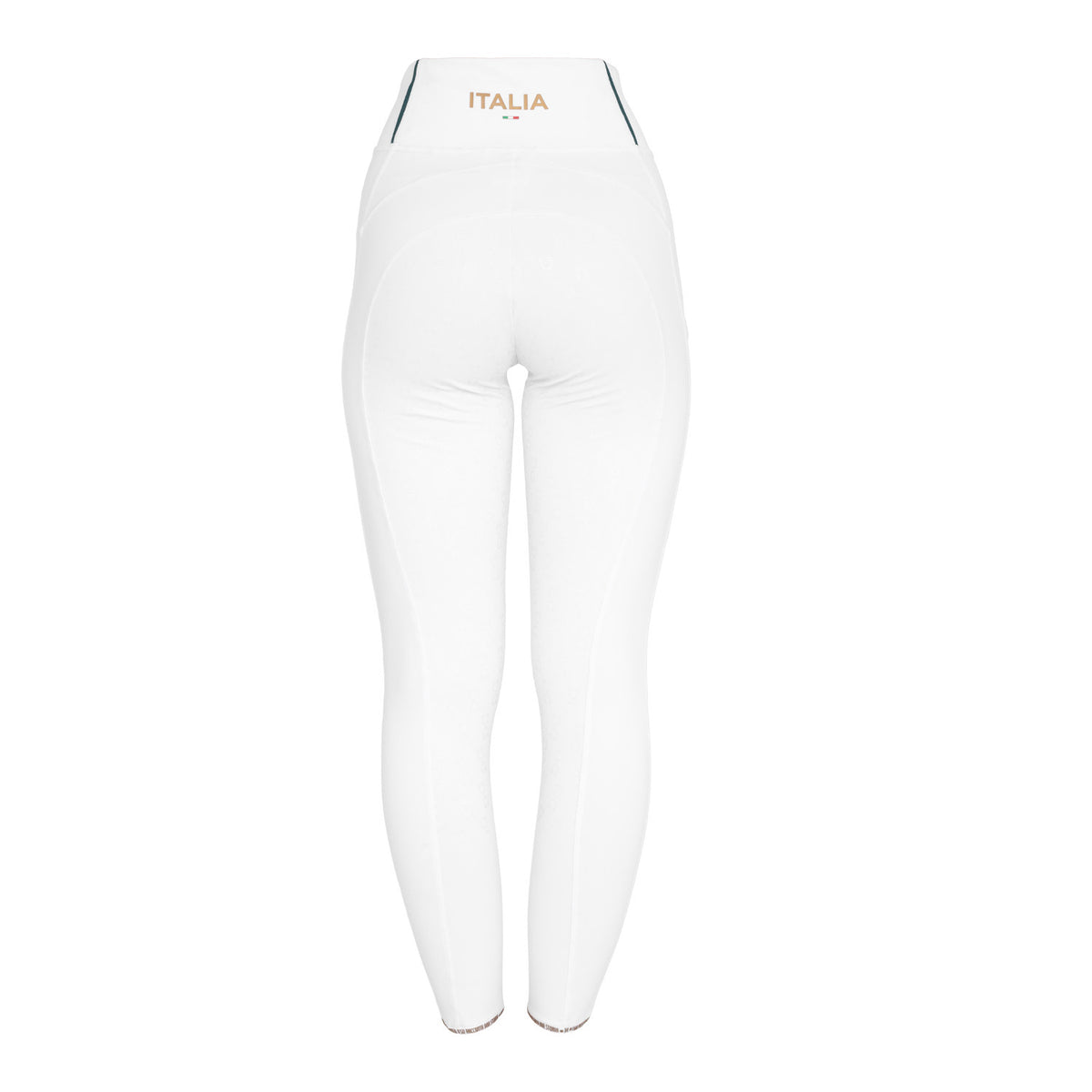 Leggings Donna Slim Fit Full Grip Siliconato – Equestro X FISE 100