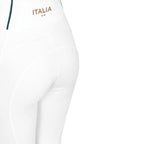 Leggings Donna Slim Fit Full Grip Siliconato – Equestro X FISE 100