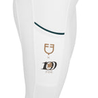 Leggings Donna Slim Fit Full Grip Siliconato – Equestro X FISE 100