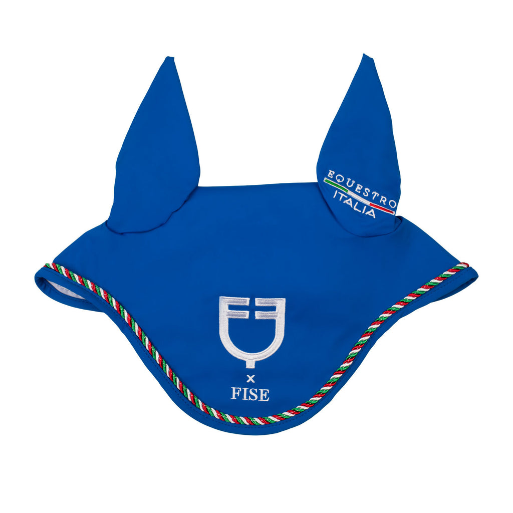 Equestro Cuffietta X FISE con Piping Tricolore LFETH09014