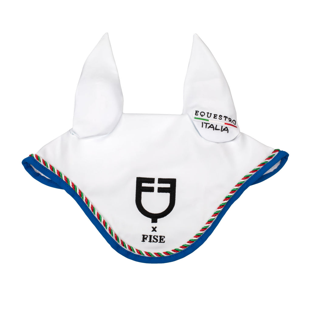 Equestro Cuffietta X FISE con Piping Tricolore LFETH09014