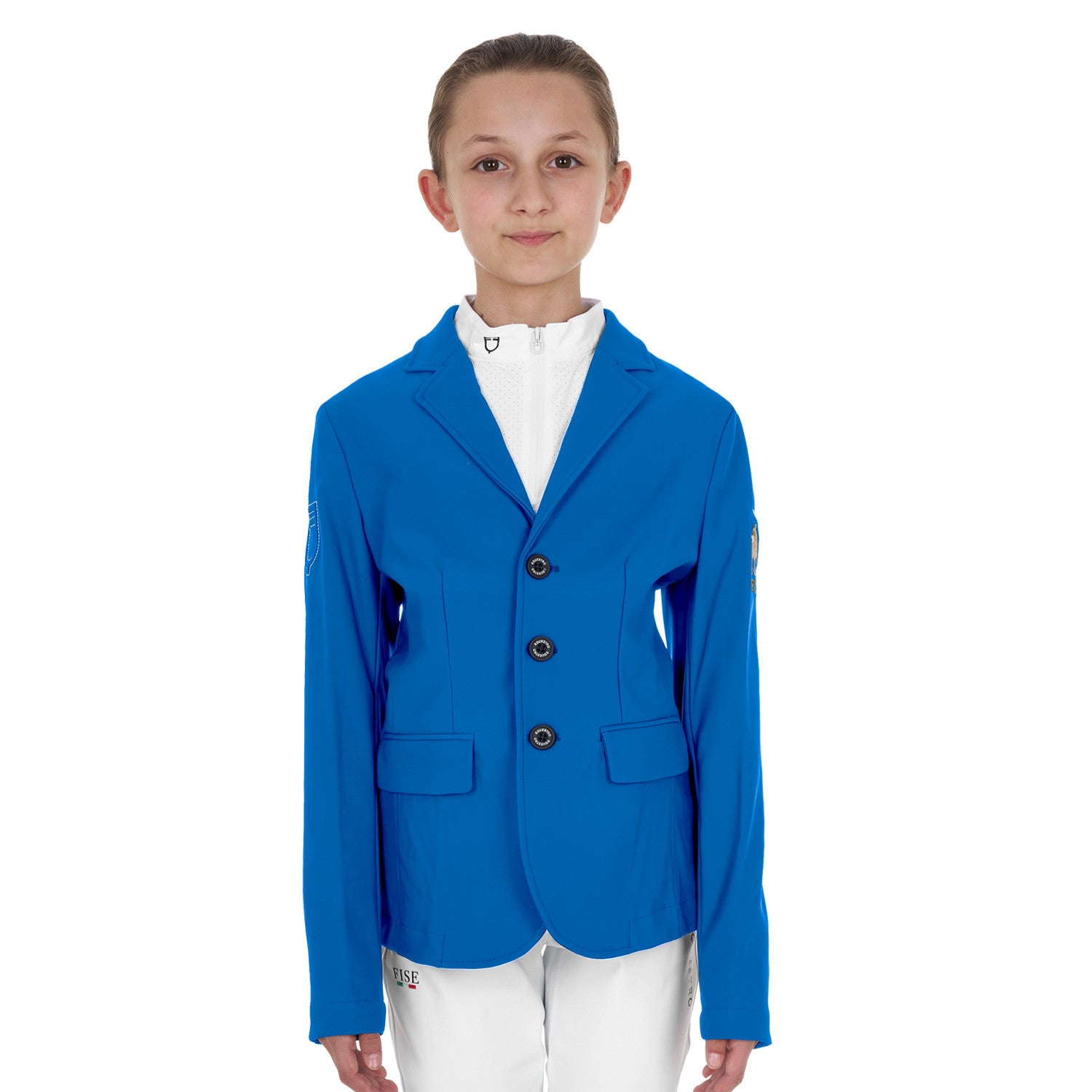 GIACCA BAMBINI UNISEX DA CONCORSO 3 BOTTONI EQUESTRO X FISE