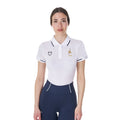 EQUESTRO X FISE POLO DONNA ALLENAMENTO 3 BOTTONI