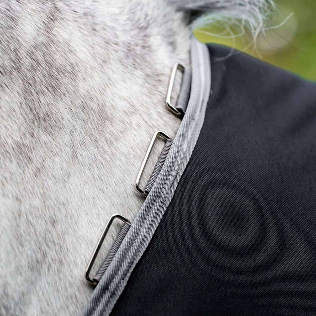 HORSEWARE AMIGO Turnout 1200D Plus 100g Nero/Grigio Titanio/Argento