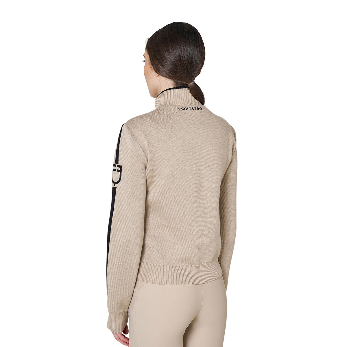 PIUMINO DONNA EQUESTRO IN MAGLIA