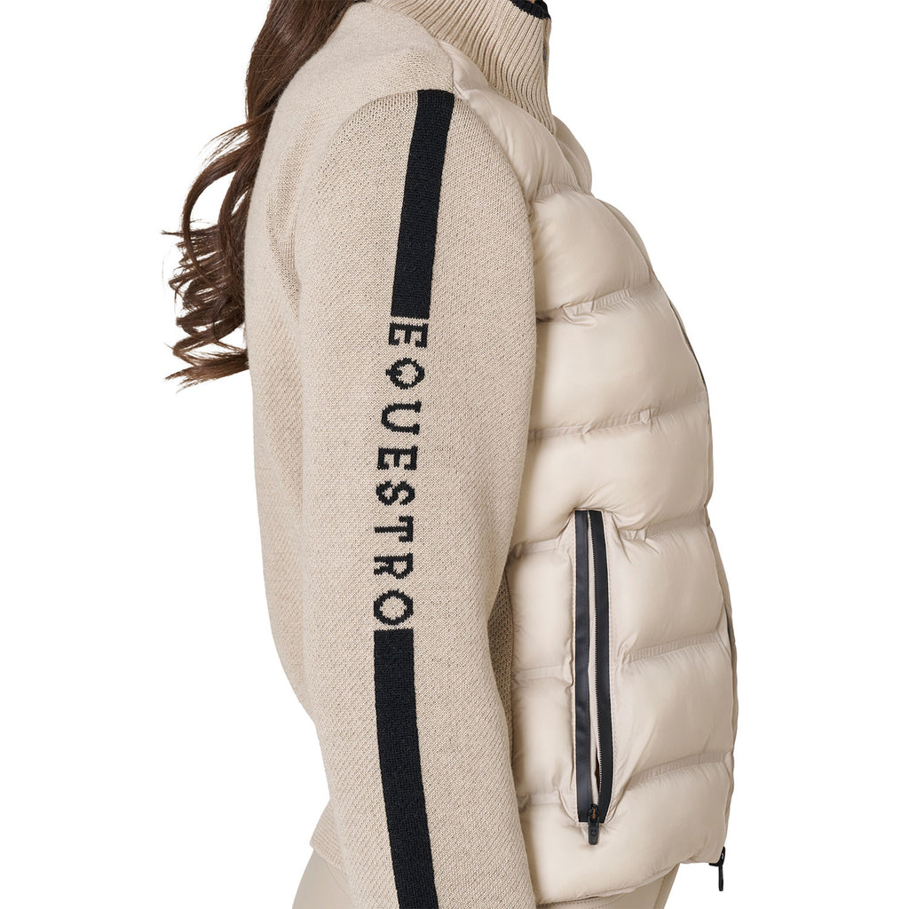PIUMINO DONNA EQUESTRO IN MAGLIA