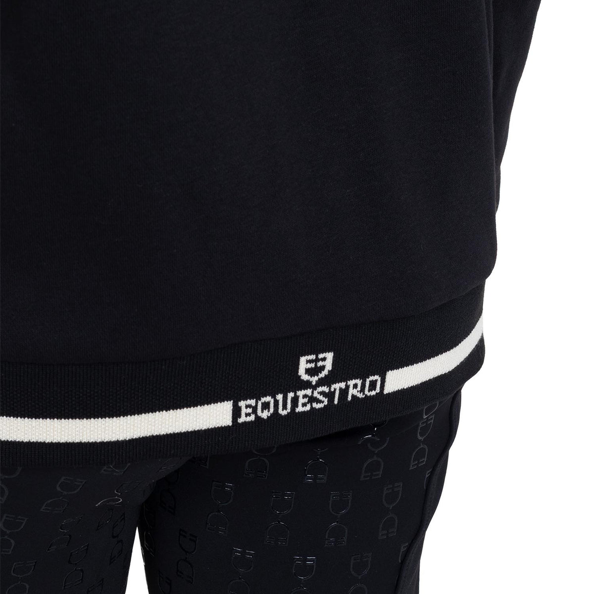 EQUESTRO FELPA UNISEX BAMBINI CON CAPPUCCIO E ZIP FRONTALE