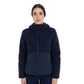 Equestro Giacca piumino donna con inserti in teddy