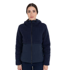 Equestro Giacca piumino donna con inserti in teddy