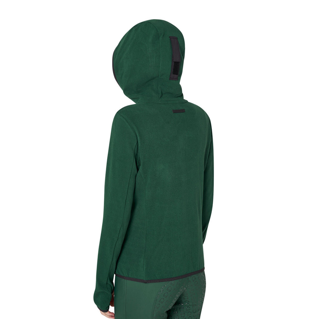 FELPA DONNA IN PILE CON ZIP
