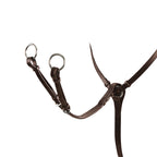 EQUESTRO PETTORALE DA CACCIA CON FORCHETTA Y IN PELLE