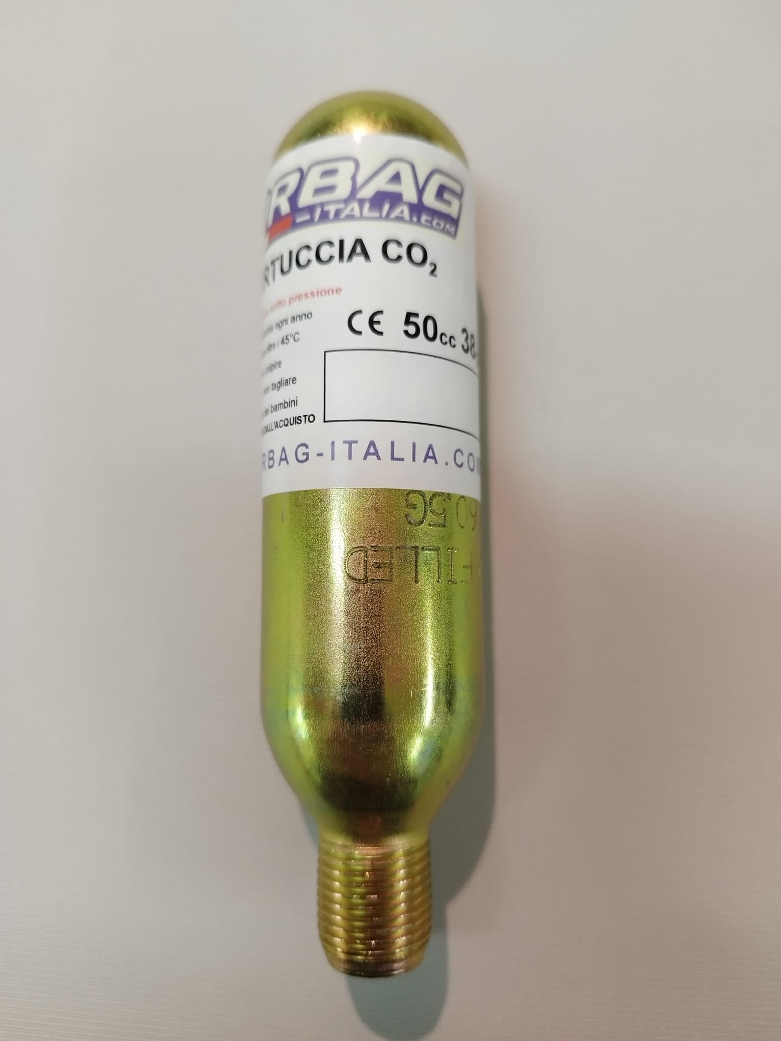 BOMBOLETTA Cartucce 50cc-38grCO2