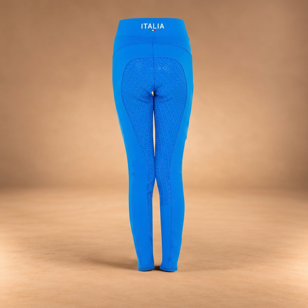 LEGGINGS BAMBINA SLIM FIT FULL GRIP EQUESTRO X FISE