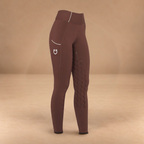 EQUESTRO LEGGINGS DONNA SLIM FIT FULL GRIP