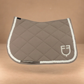 Sottosella Equestro con cordino intrecciato - vista laterale sfondo beige