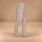 EQUESTRO LEGGINGS DONNA SLIM FIT FULL GRIP MICRO MESH