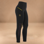 EQUESTRO LEGGINGS DONNA SLIM FIT FULL GRIP MICRO MESH