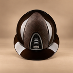 Casco KEP Italia Cromo 2.0 Verona marrone su sfondo beige