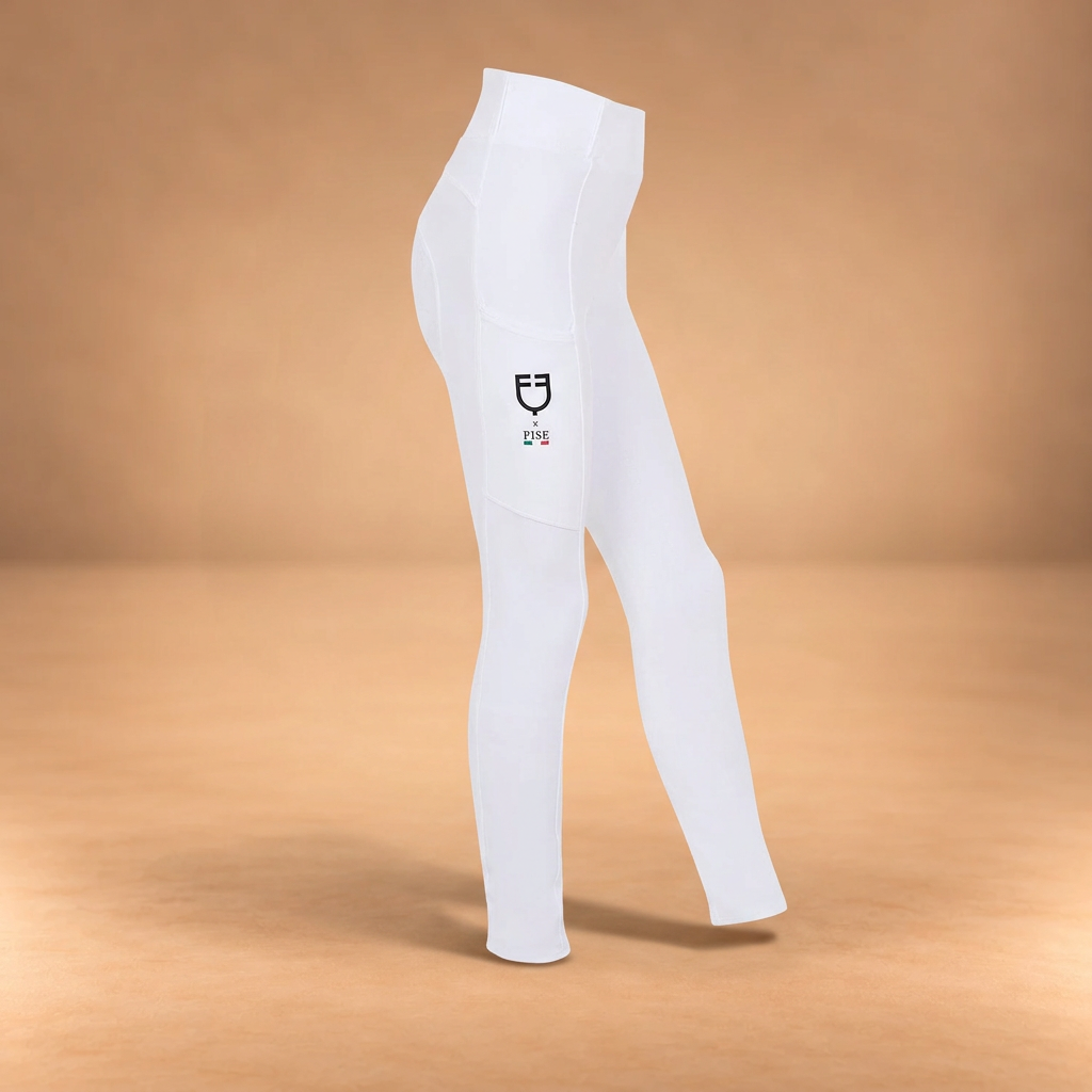 LEGGINGS BAMBINA SLIM FIT FULL GRIP EQUESTRO X FISE