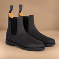 STIVALETTI JODHPUR IN NABUK CON ELASTICO LATERALE | UMBRIA EQUICONFORT