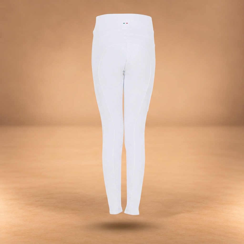 LEGGINGS BAMBINA SLIM FIT FULL GRIP EQUESTRO X FISE